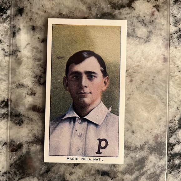 1910 Honus Wagner, Sherry “Maggie” Magee, and Eddie Plank. 1912 - Picture 6 of 11